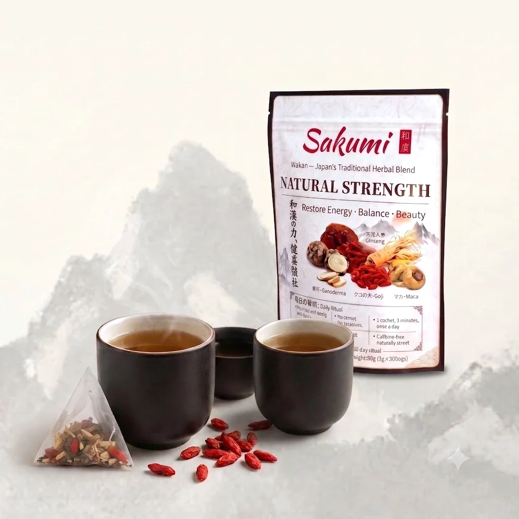 ShapeHero herbal tea pouch