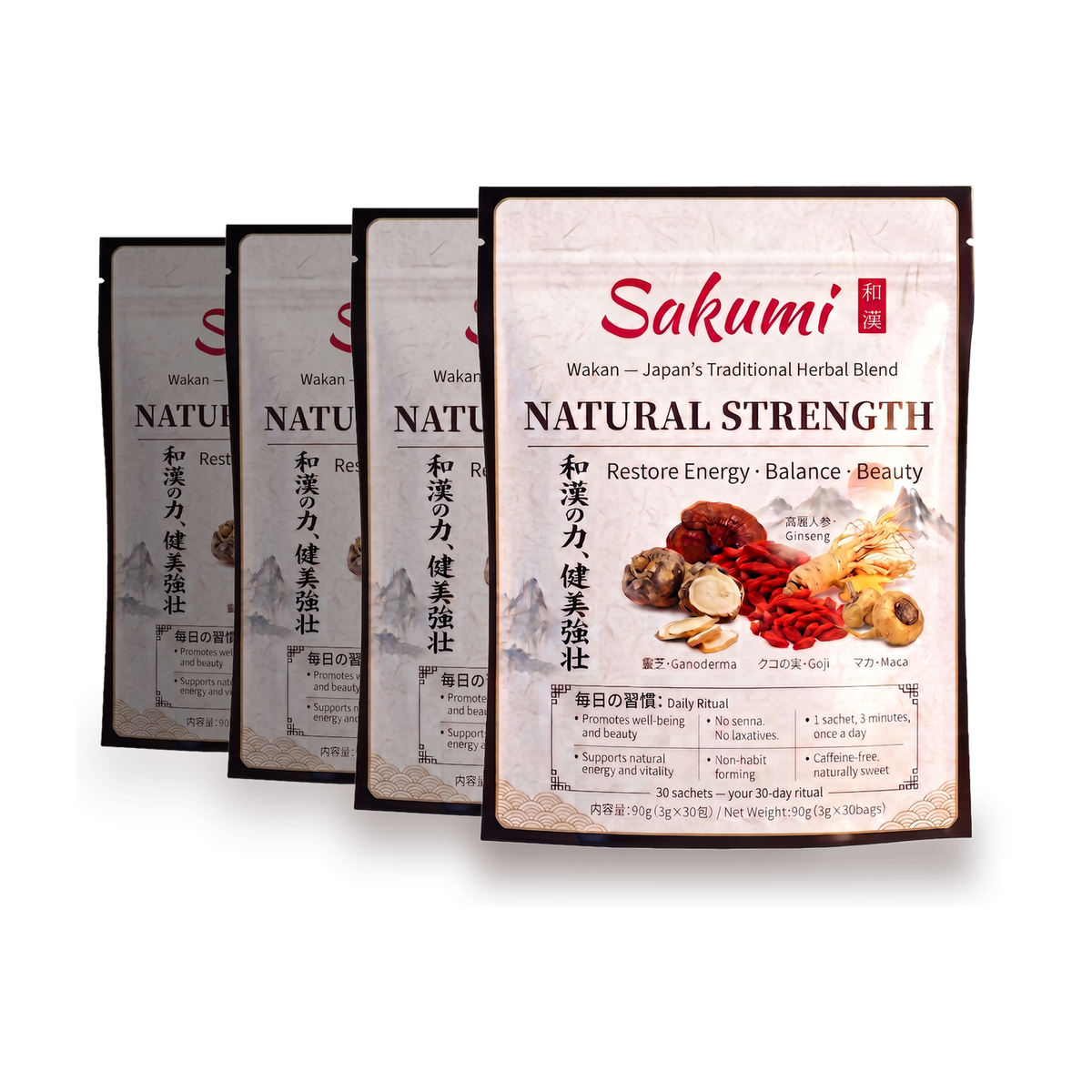 ShapeHero 4 pouches